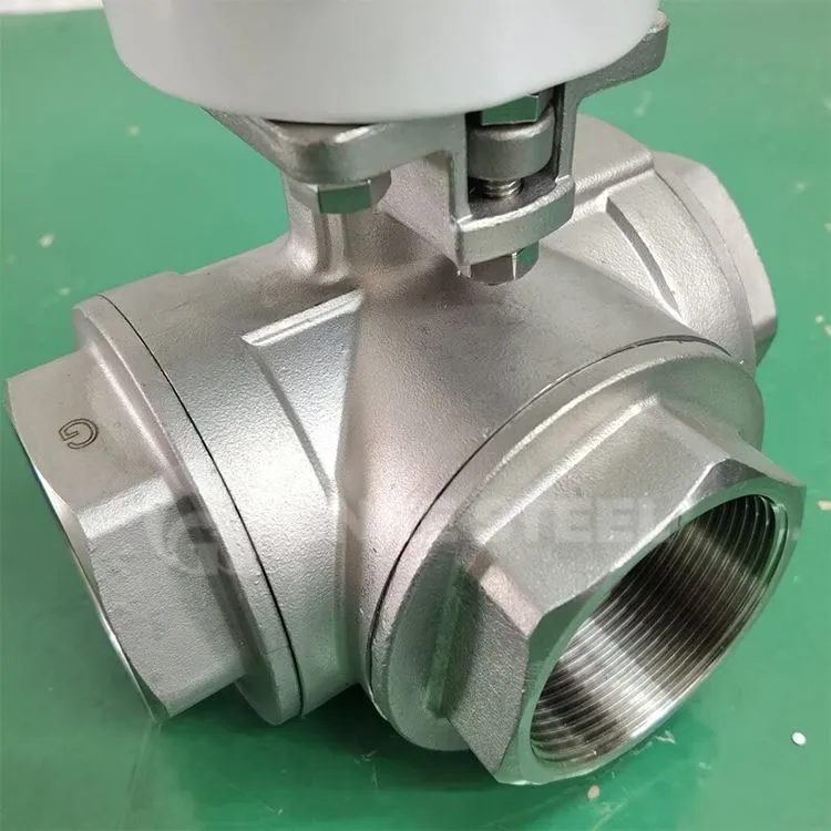 3-veis L-port kuleventil