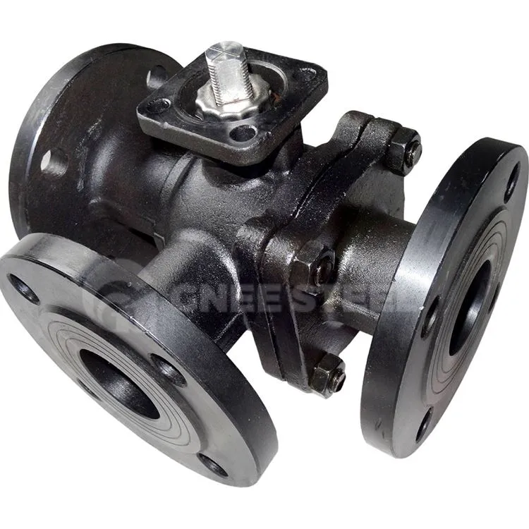 3-veis metallsittende kuleventil