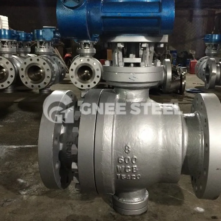 API 6D Trunnion kuleventil