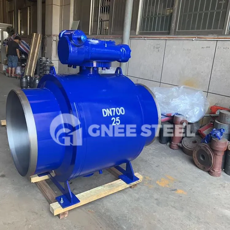 API 6D Trunnion-monterte kuleventiler