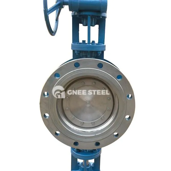 Sommerfuglventiler for gass