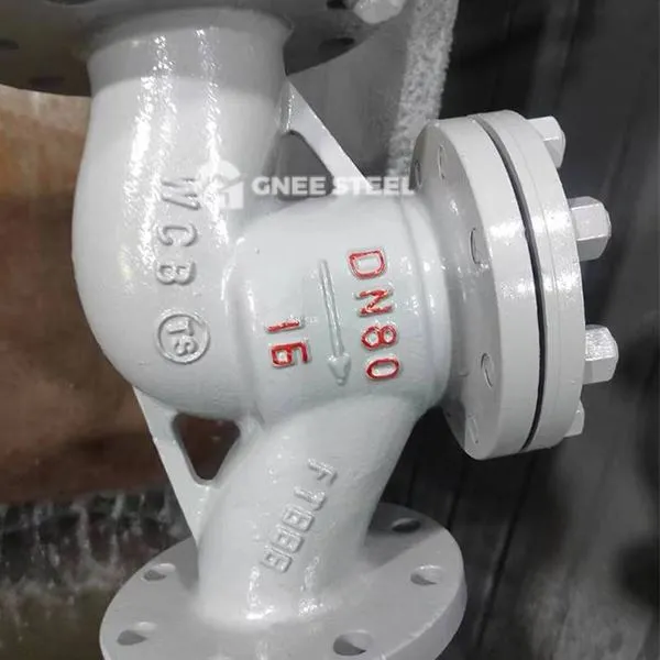 Karbonstålkontrollventil