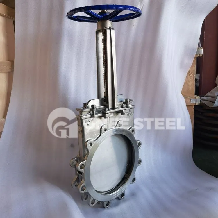 Knivportventil i karbonstål