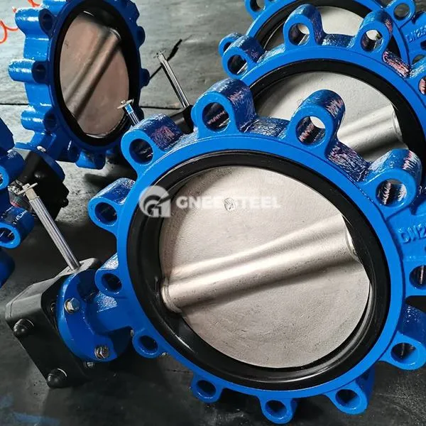 Støpejern lugged sommerfuglventiler