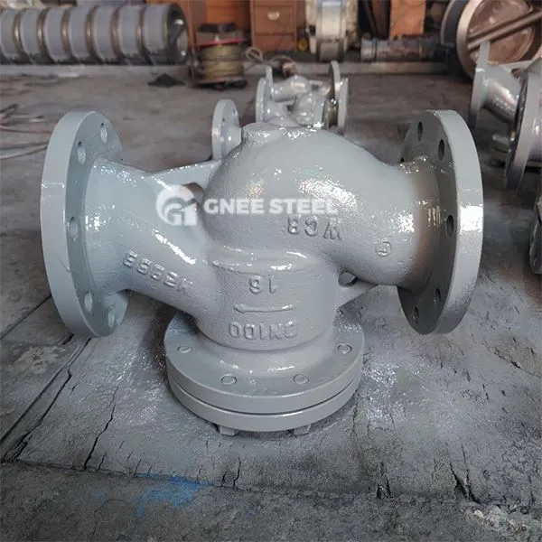 Støpt stålkontrollventil