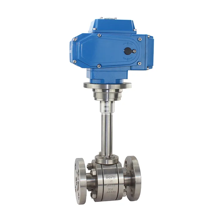 Kryogen flytende kuleventil