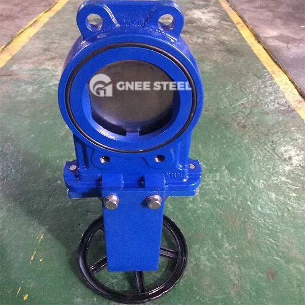 Duktil jernkniv portventil