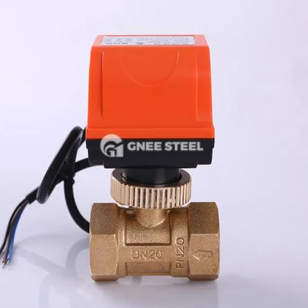 Elektriske 2 -veis kuleventiler