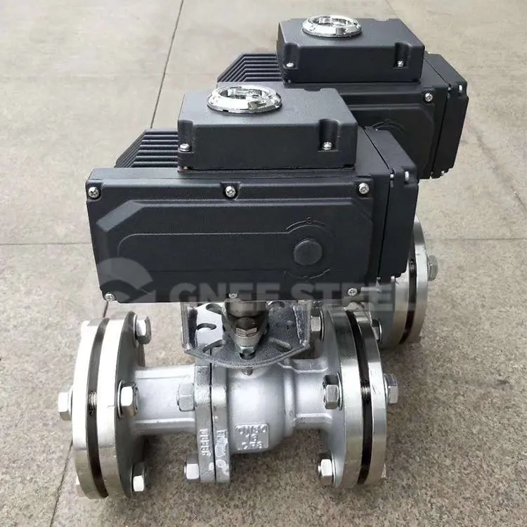 Elektrisk aktivert kuleventil