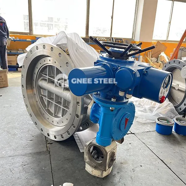 Elektriske trippelforskyvnings sommerfuglventiler