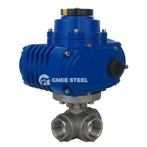 Elektrisk aktivert 3 -veis ventil