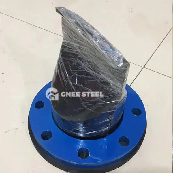 Flenset ande regningssjekkventil