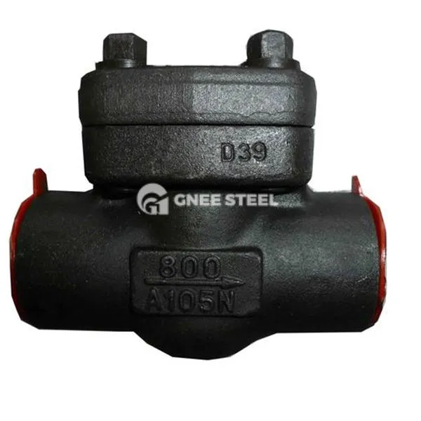 Smidde stempelkontrollventiler