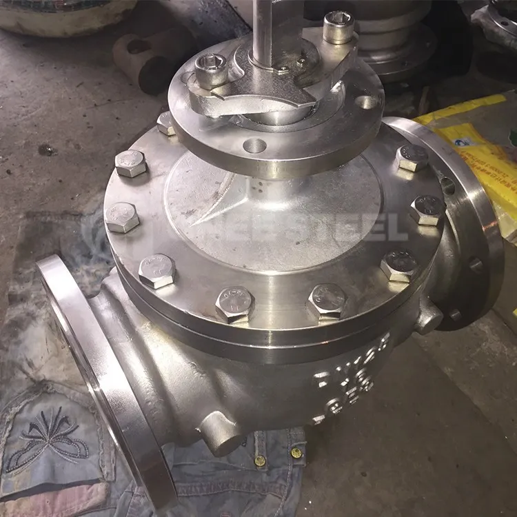 Full Port Stainless Flanged Ball Valves