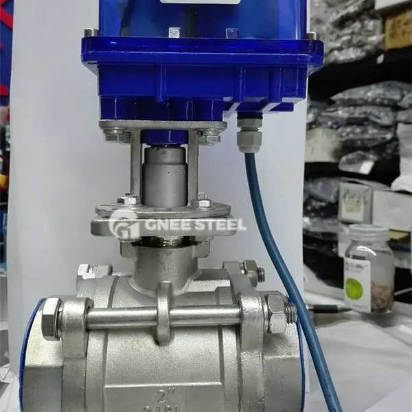 Elektrisk kuleventil med høyt trykk