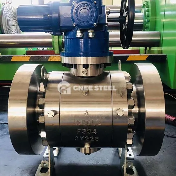 Høyt trykk smidd kuleventil