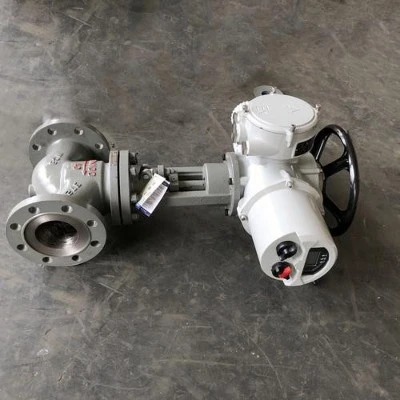 Electric flanged globe valve Electric flanged globe valve
