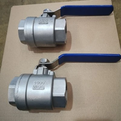 two-piece internal thread ball valve two-piece internal thread ball valve