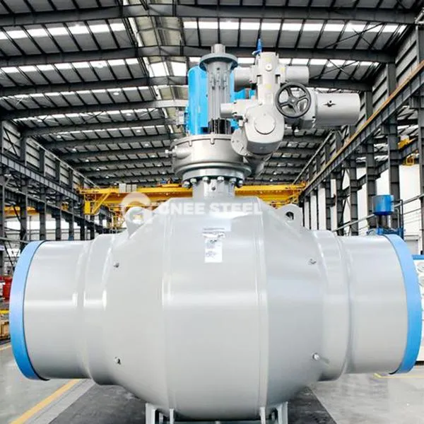 Kuleventiler med stor diameter