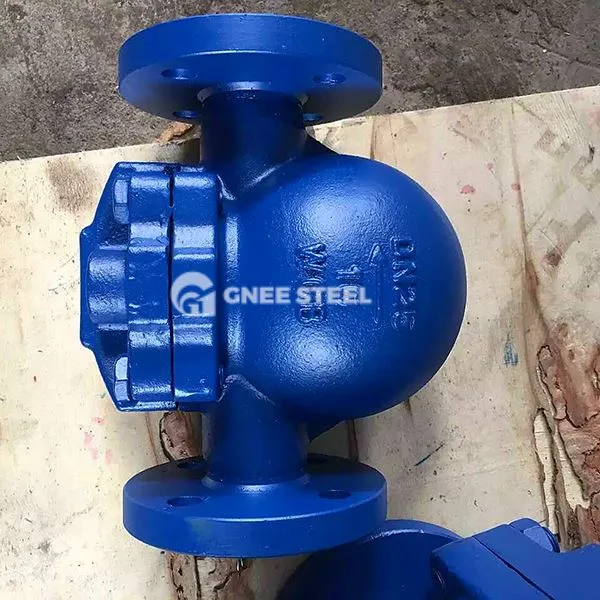 Spaken betjent kuleventil