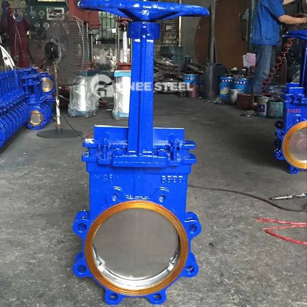 Manuelle knivportventiler