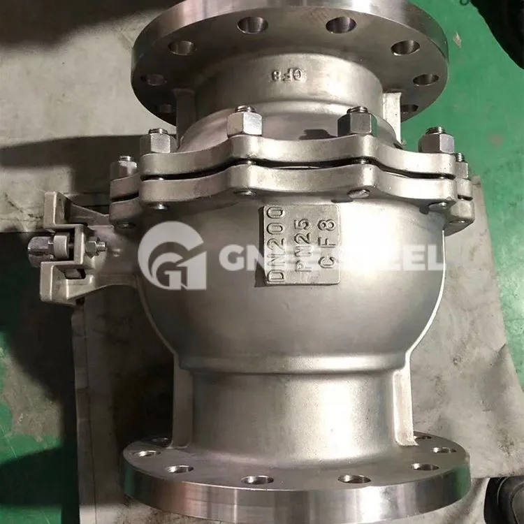 Metallsittende kuleventiler