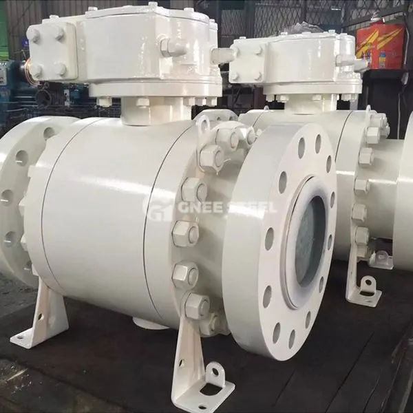 Metall sittende trunnion kuleventil