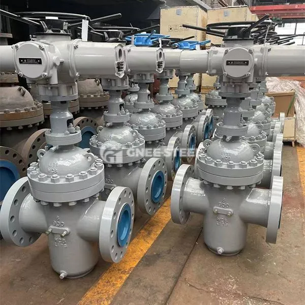 Parallell dobbeltdisc portventil