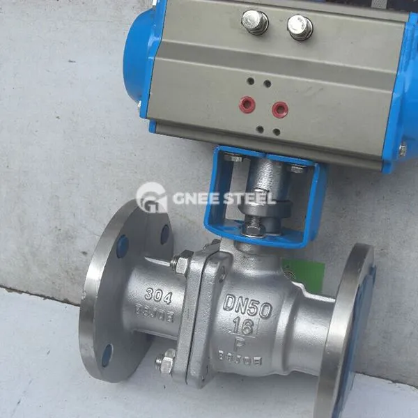 Pneumatiske kuleventiler