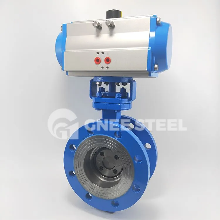 Pneumatisk flytende kuleventil