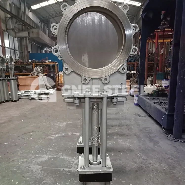 Pneumatisk skyveportventil