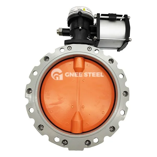 Pulver sommerfuglventil