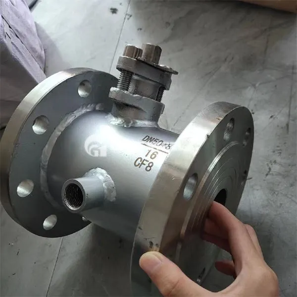 Redusert bore kuleventil