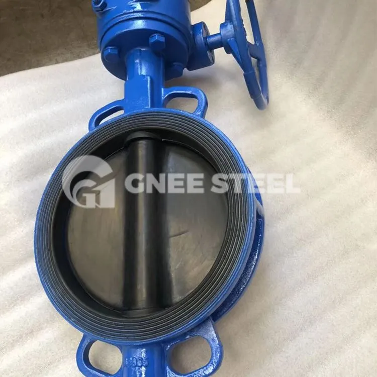 Gummiforede spjeldventiler