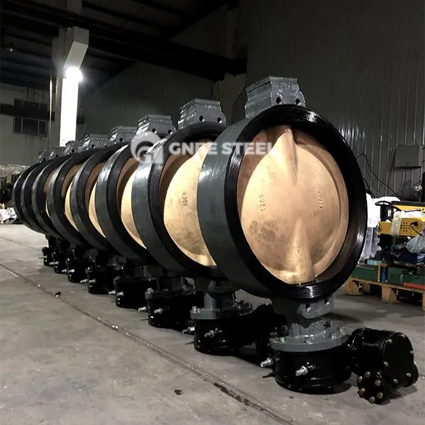 Semi -lugged sommerfuglventil