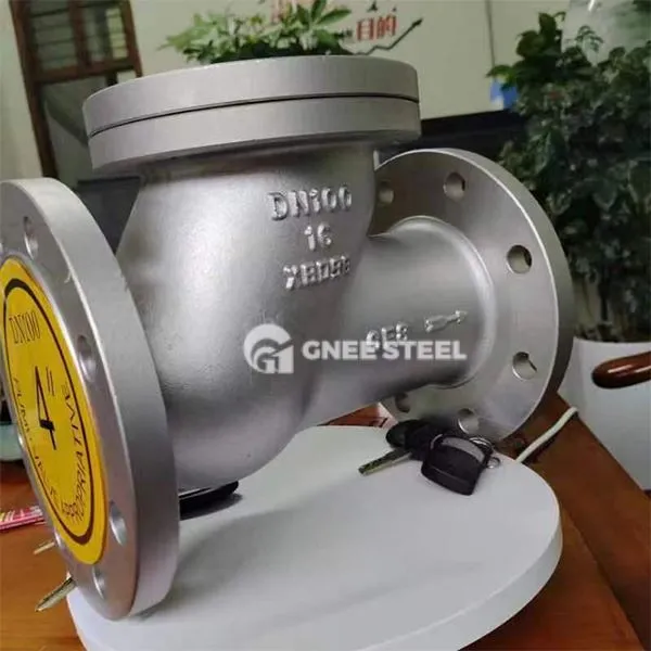 Rustfritt stålkontrollventil