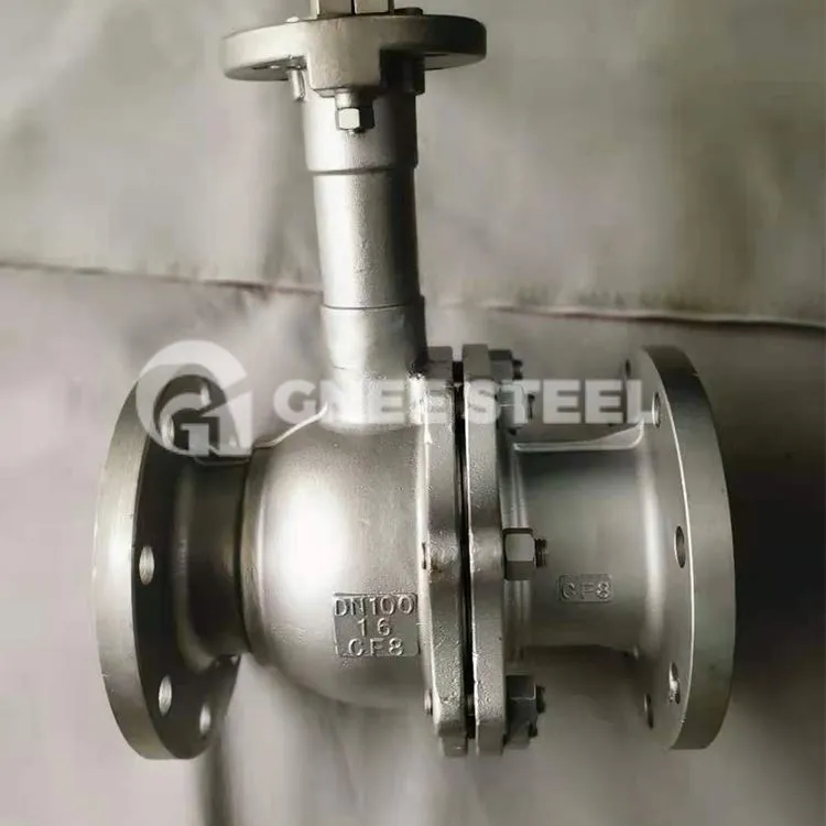 Kryogene kuleventiler i rustfritt stål