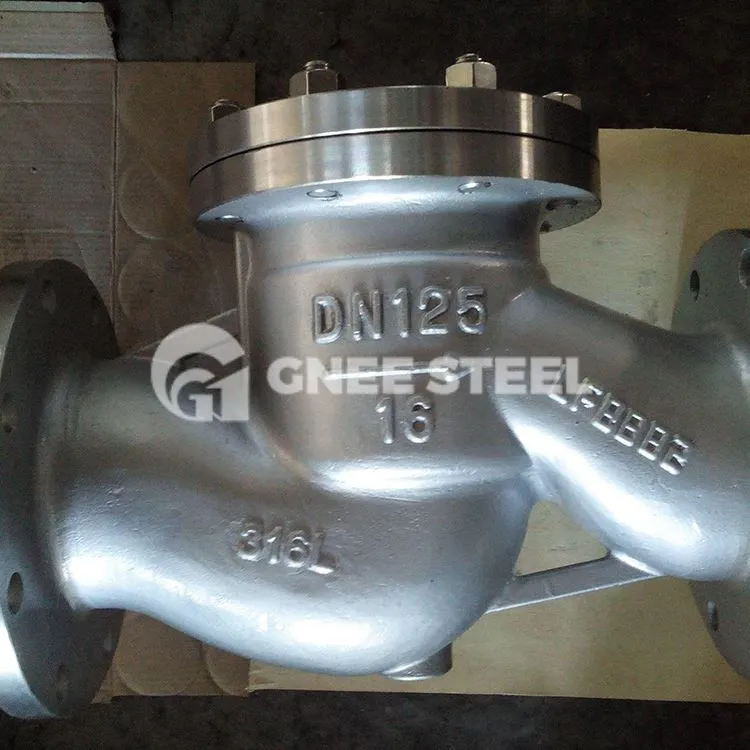 Svingtype tilbakeslagsventil