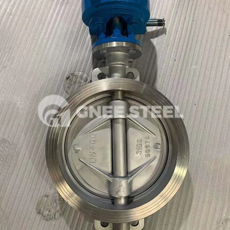 Triple Offset Wafer Style Butterfly Valve